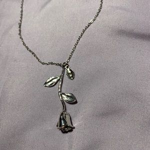 Rose Pendant Necklace